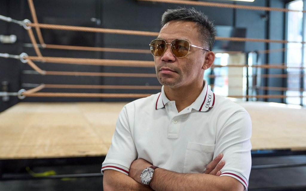 Manny Pacquiao Terlihat Berlatih Di Gym Lama Mayweather