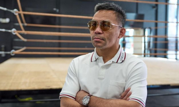 Manny Pacquiao Terlihat Berlatih Di Gym Lama Mayweather