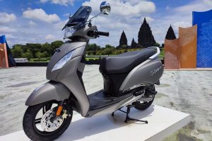 TVS Callisto 125 Varian Baru Punya Bagasi Terbesar Di Kelasnya