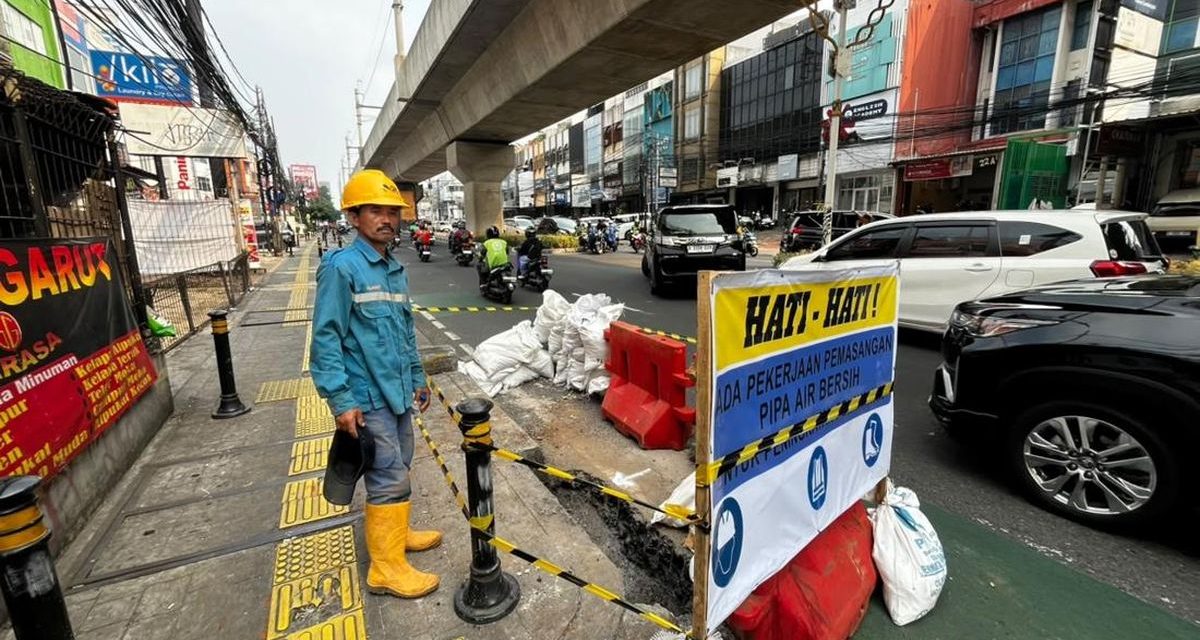 Ledakan Galian Di Fatmawati Jakarta Selatan Lukai Dua Pekerja