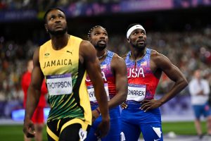 Sprinter Jamaika Kishane Thompson Kuasai Lintasan 100 Meter