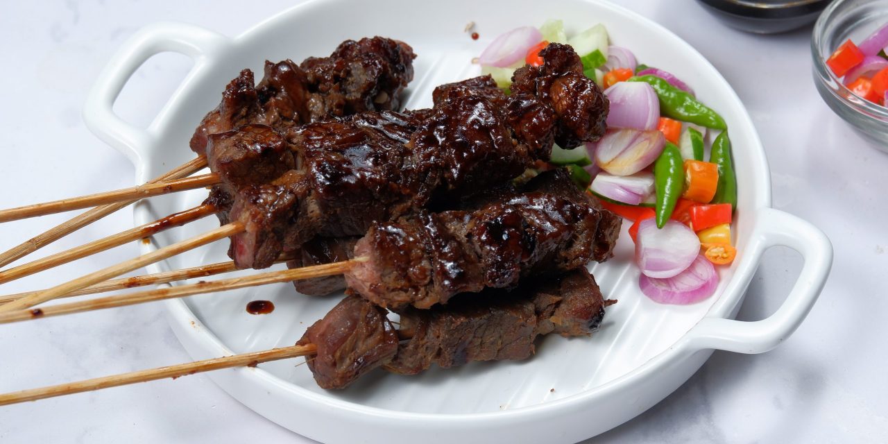 Menjajal Sate Koki Khas Lampung: Sate Sapi Bumbu Ketumbar