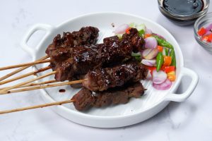 Menjajal Sate Koki Khas Lampung: Sate Sapi Bumbu Ketumbar