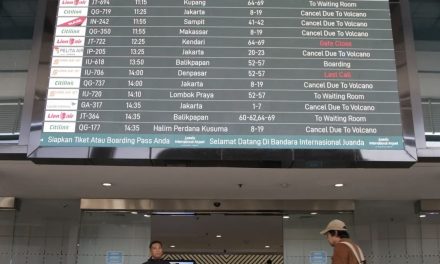 Puluhan Penerbangan Di Batalkan Imbas Erupsi Krakatau