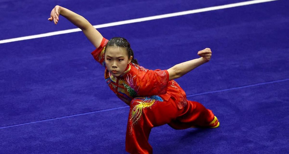 Eugenia Diva Widodo Raih Perunggu Wushu Changquan Putri