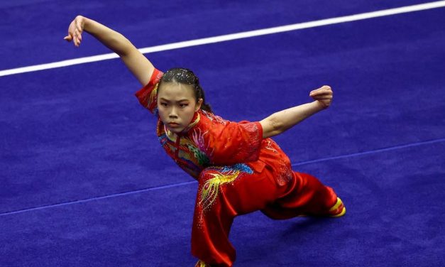 Eugenia Diva Widodo Raih Perunggu Wushu Changquan Putri