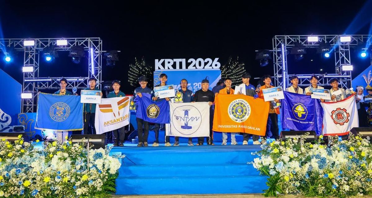 Kontes Robot Terbang Indonesia 2026 Di IKN Dipenuhi Inovasi